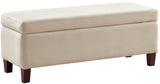 Hamilton Long Bench Storage Ottoman with Easy Lift Hinge Lid