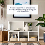 Foldable Trapezoid Storage Bin with Handles  - Set of 3